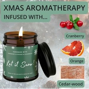 Soy Wax Candle for a Cozy Winter Atmosphere! (9 oz)